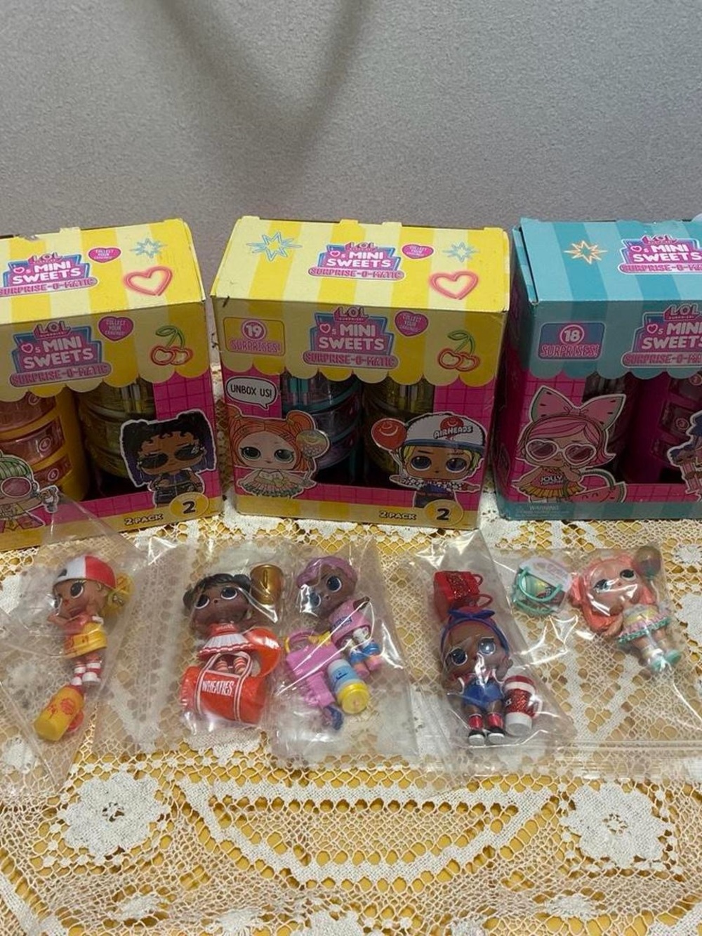 5 LOL Surprise! Mini Sweets Series 2 dolls lot